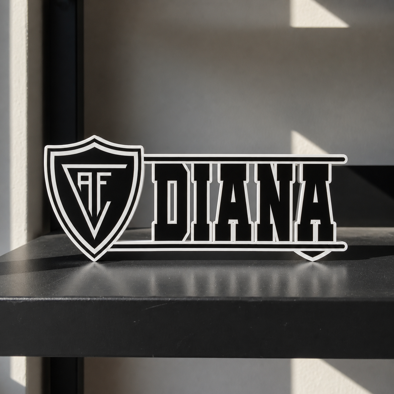 Académico de Viseu FC personalized 3D name sign