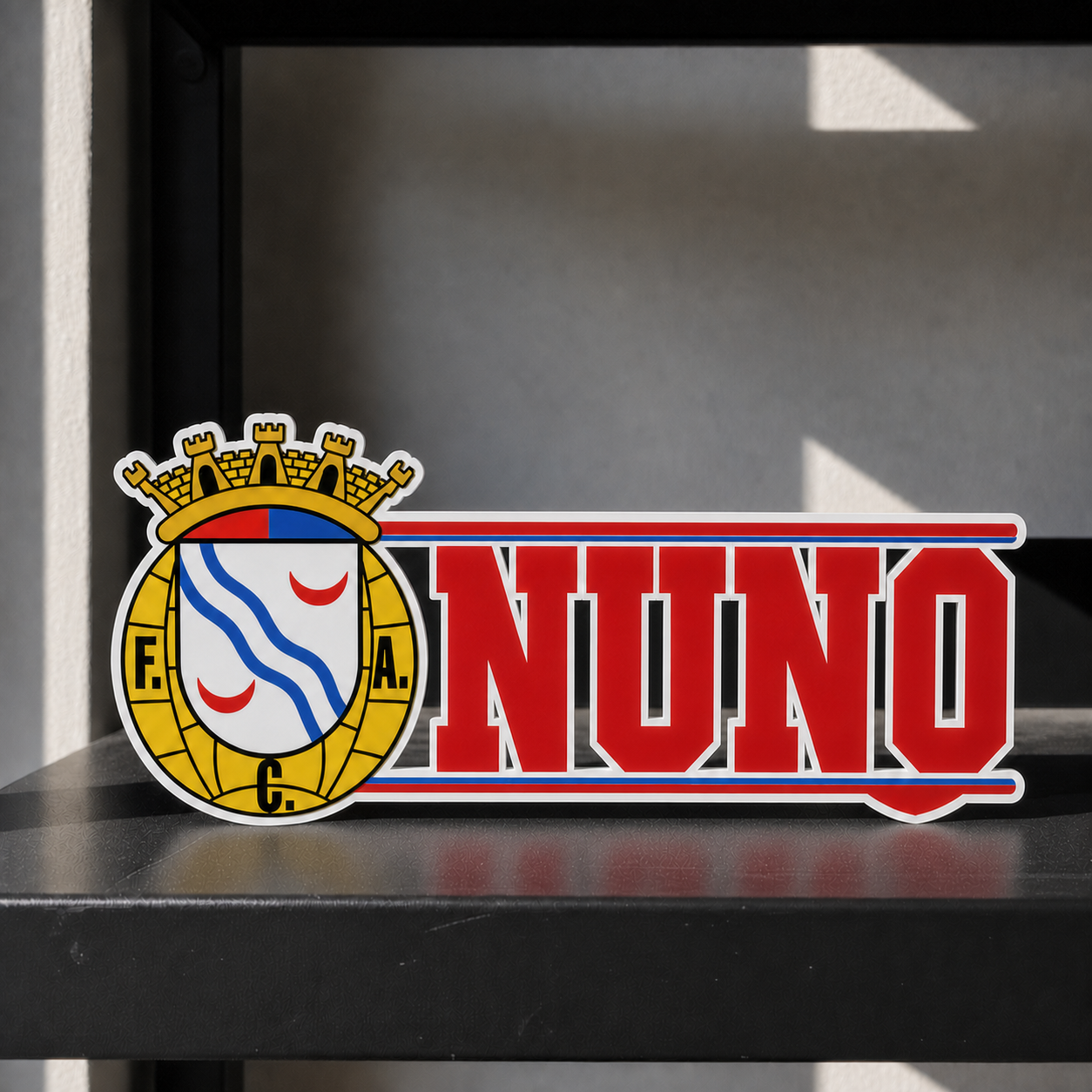 FC Alverca personalized name sign