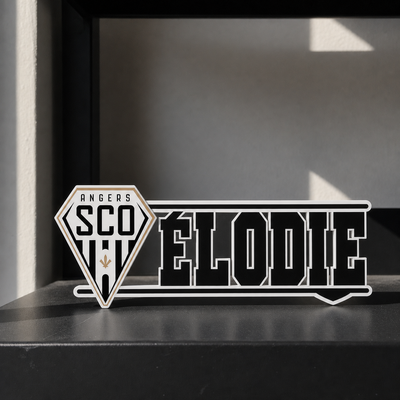 Angers SCO custom name sign
