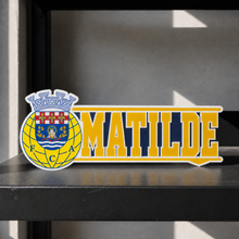 FC Arouca personalized name sign