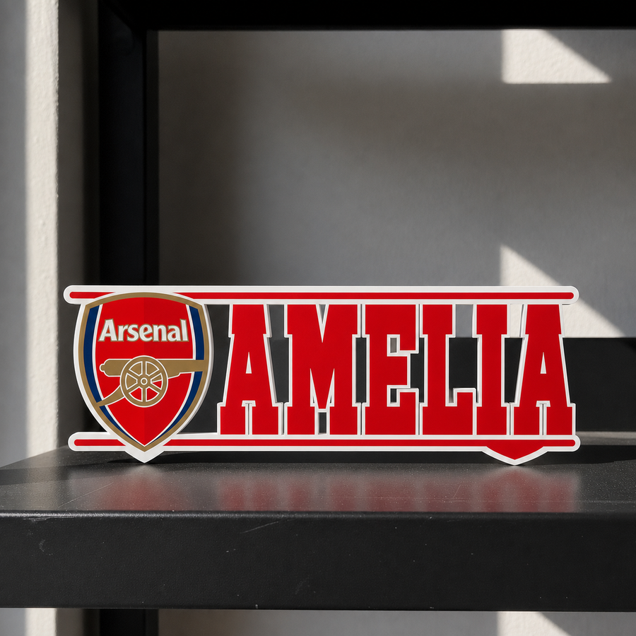 Arsenal custom name sign
