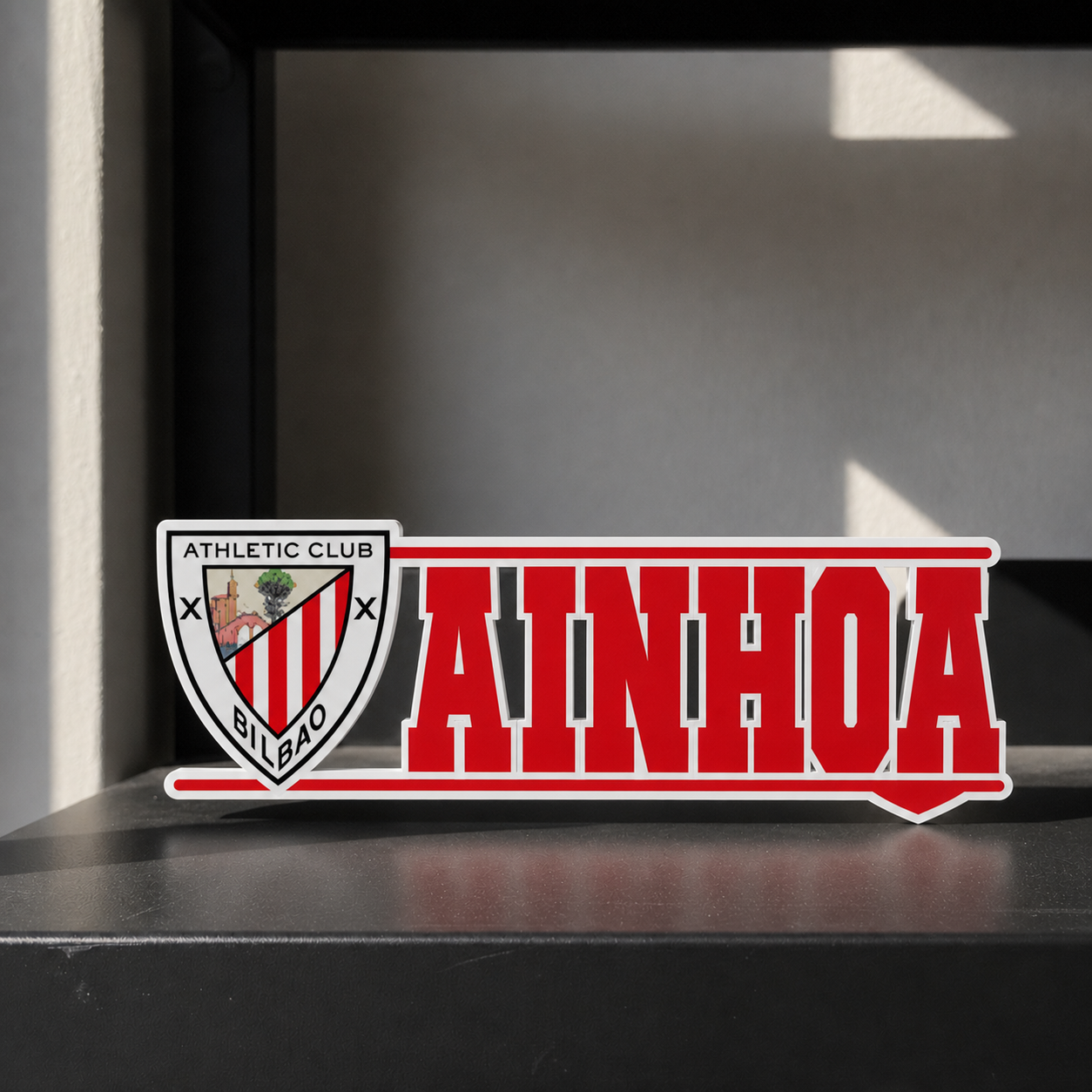Athletic Club custom name sign