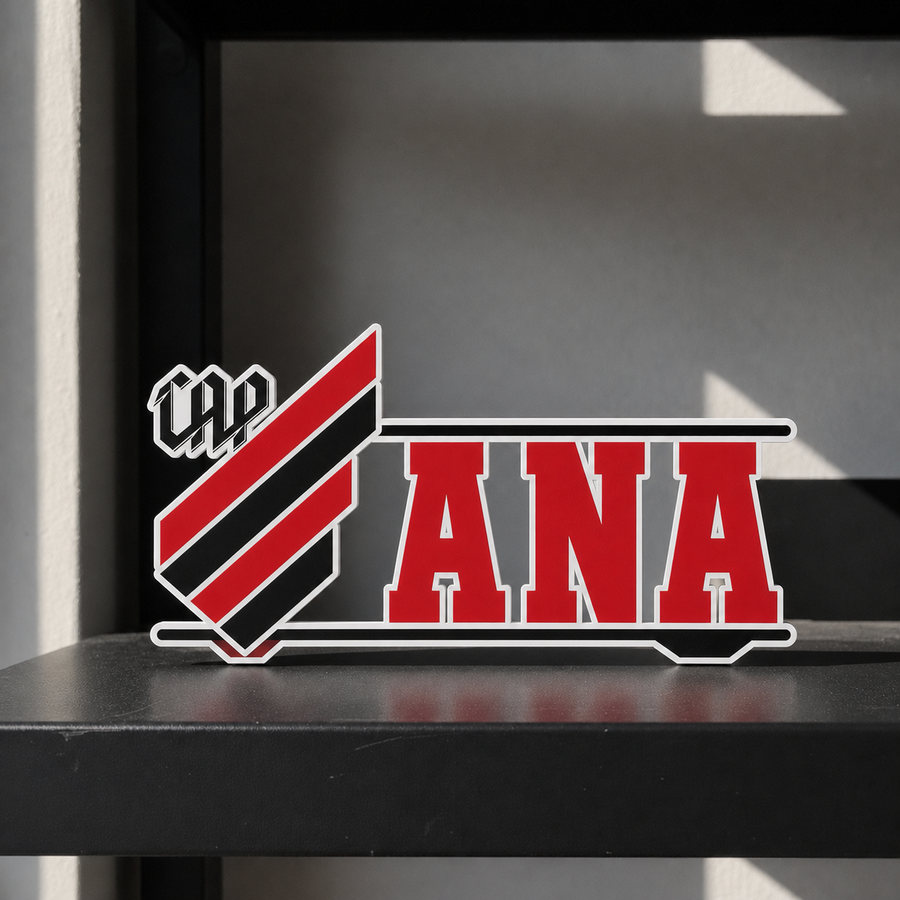 Athletico Paranaense custom name sign