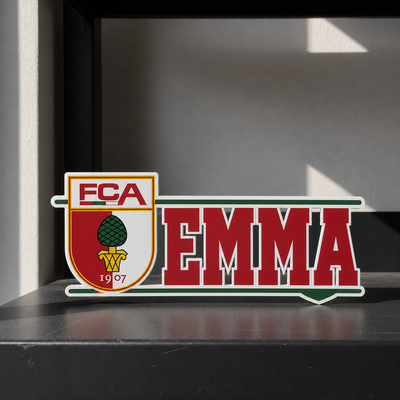 FC Augsburg custom name sign