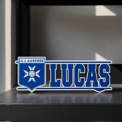 AJ Auxerre custom name sign