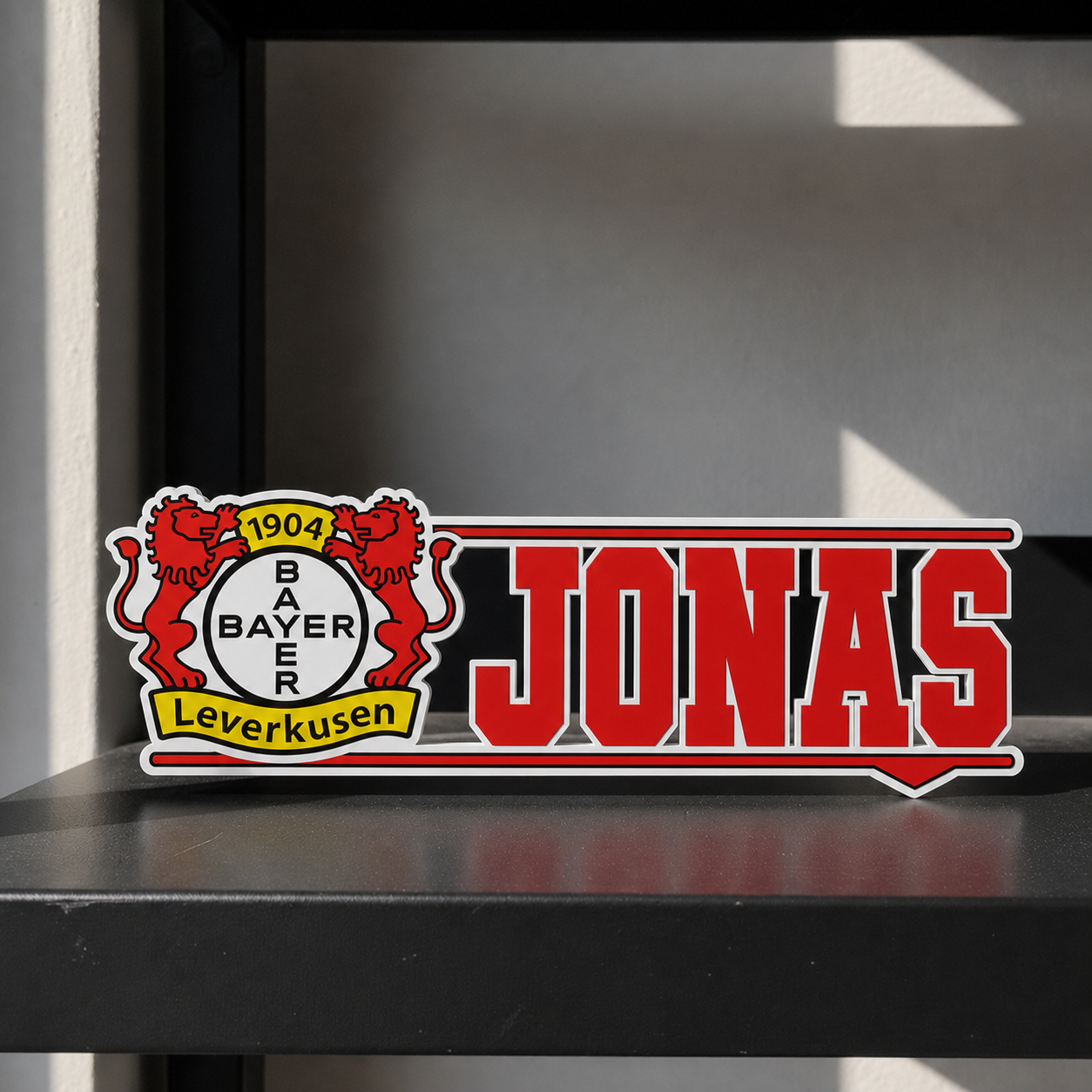 Bayer 04 Leverkusen custom name sign