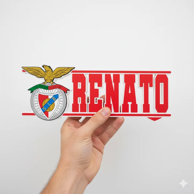 SL Benfica personalized name sign