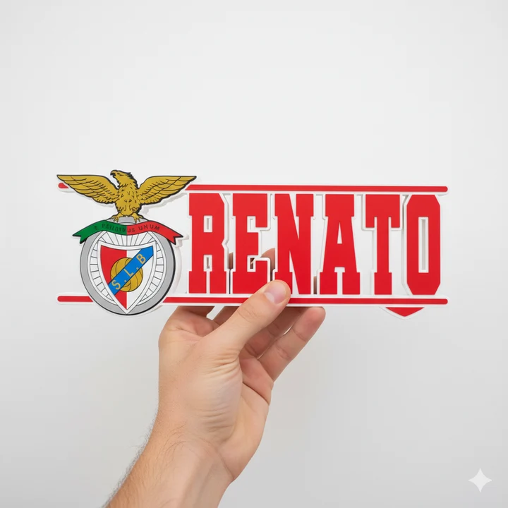 SL Benfica personalized name sign