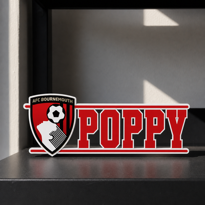 AFC Bournemouth custom name sign