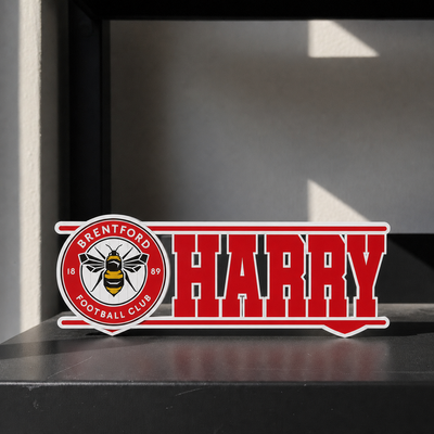 Brentford custom name sign
