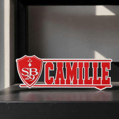 Stade Brestois 29 custom name sign