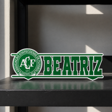 Chapecoense custom name sign