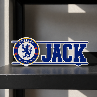Chelsea custom name sign