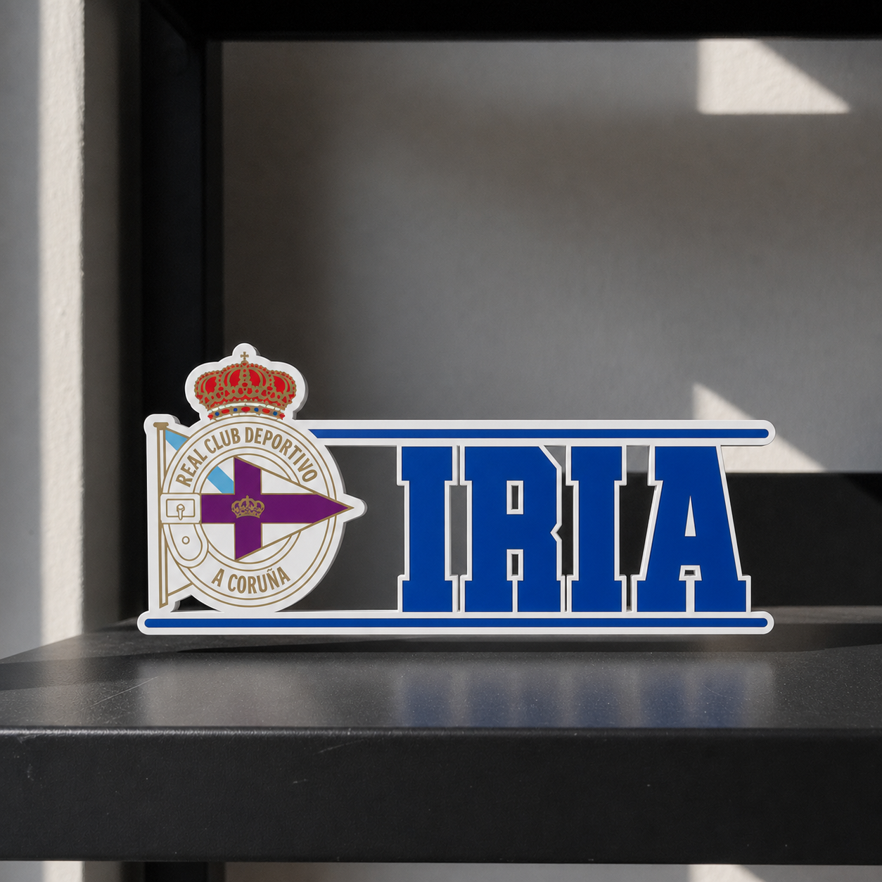 Deportivo La Coruña custom name sign