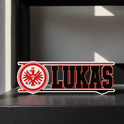Eintracht Frankfurt custom name sign