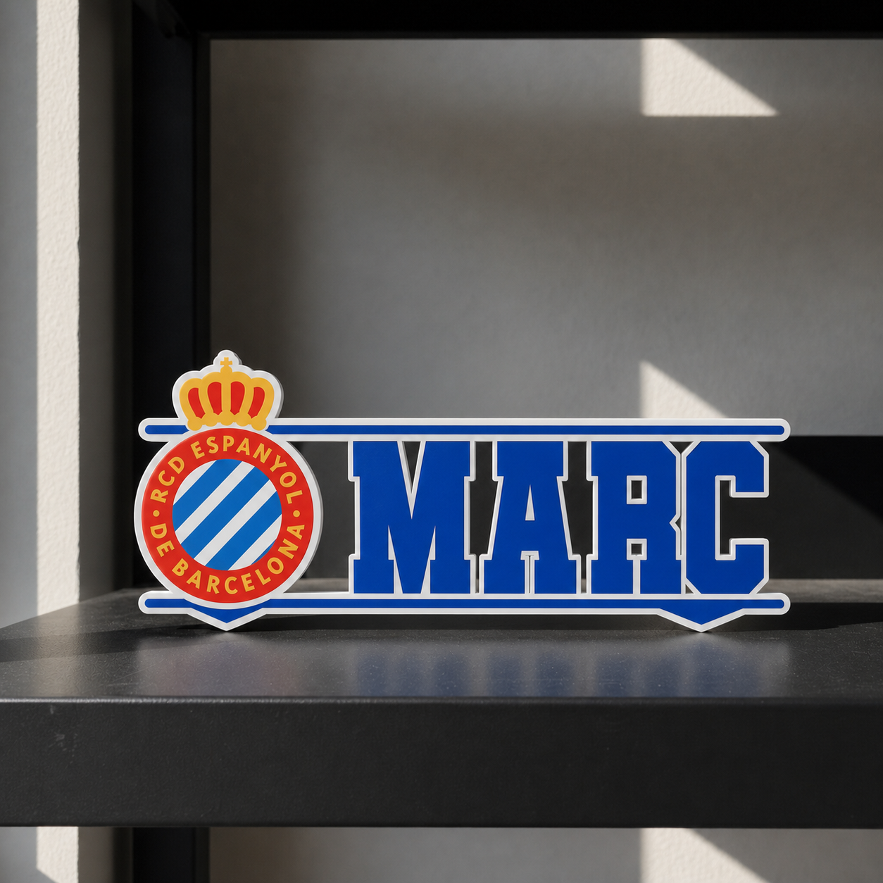 RCD Espanyol custom name sign