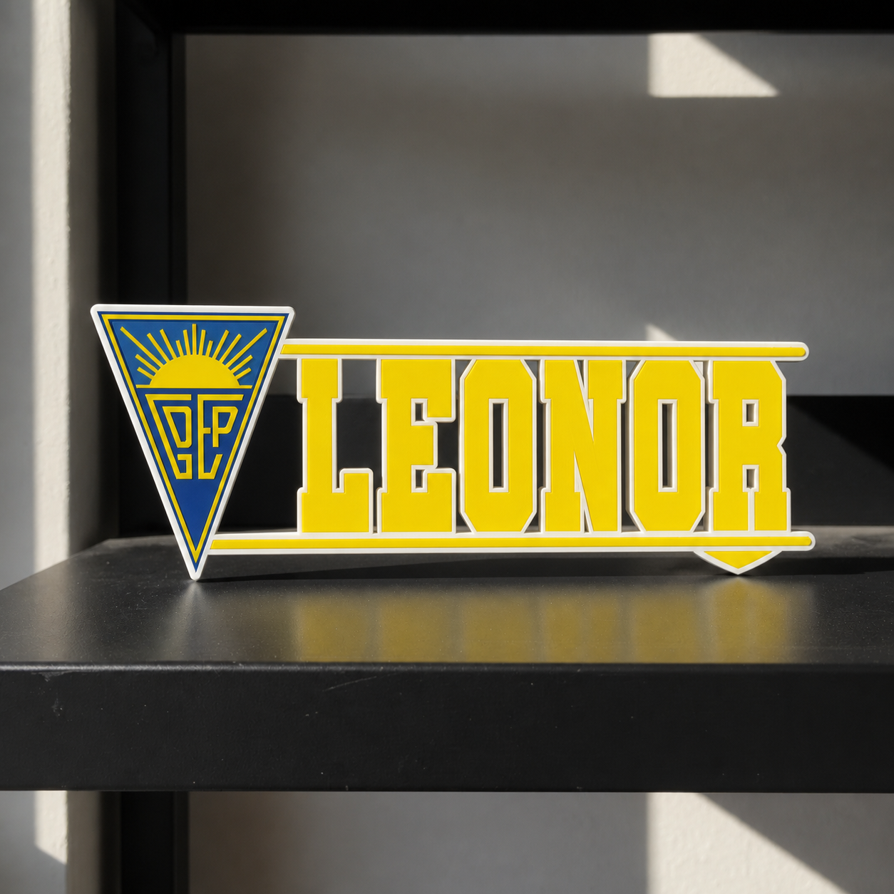 Estoril Praia personalized 3D name sign