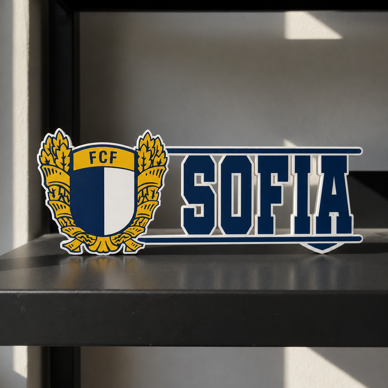 FC Famalicão personalized 3D name sign