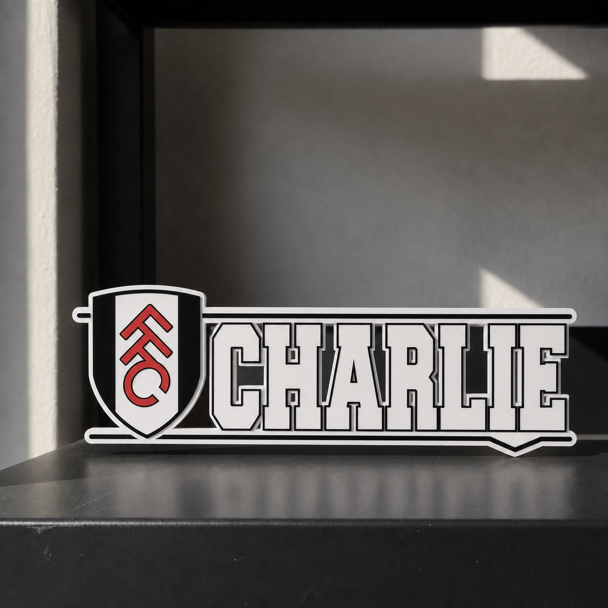 Fulham custom name sign