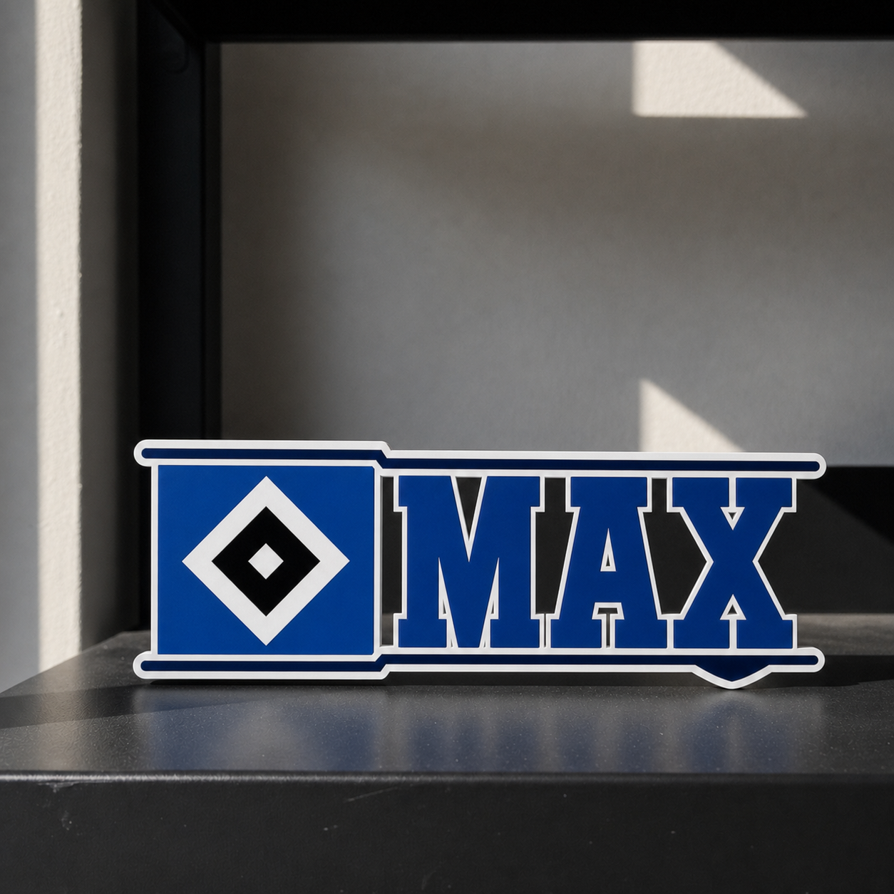 Hamburger SV custom name sign
