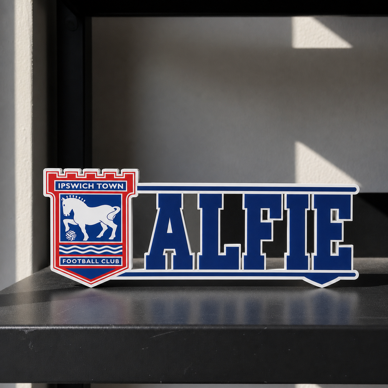 Ipswich Town custom name sign
