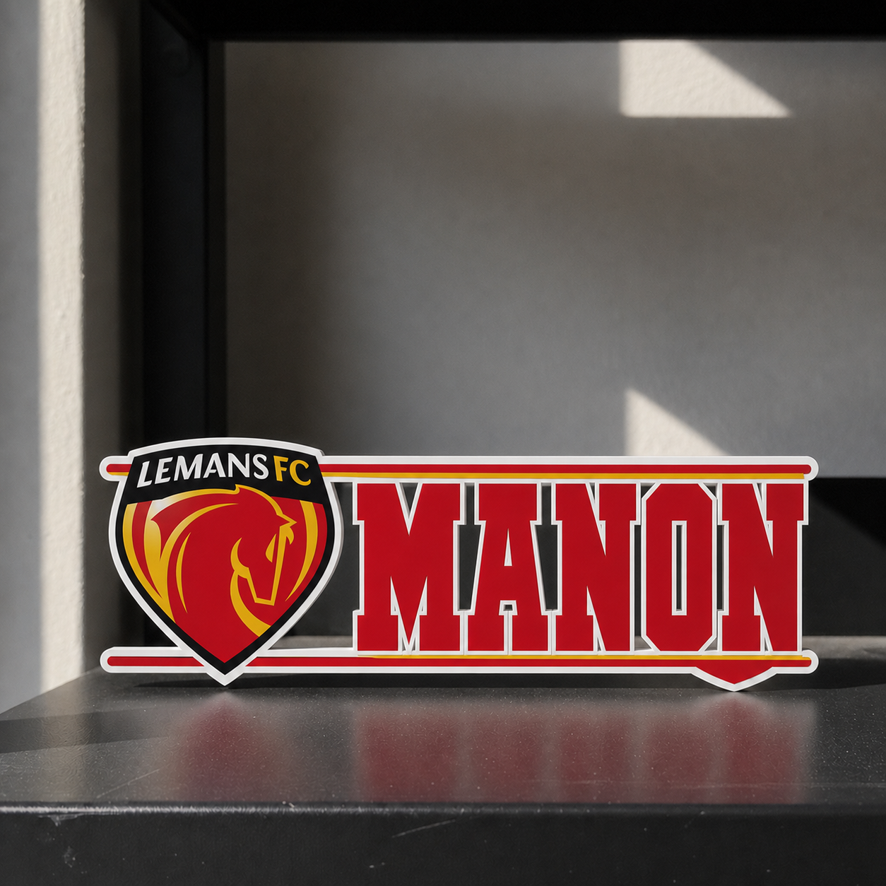 Le Mans FC custom name sign