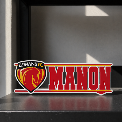 Le Mans FC custom name sign