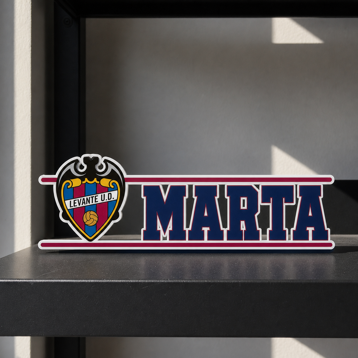 Levante UD custom name sign