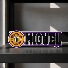 CD Nacional personalized name sign