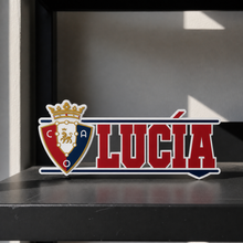 CA Osasuna custom name sign