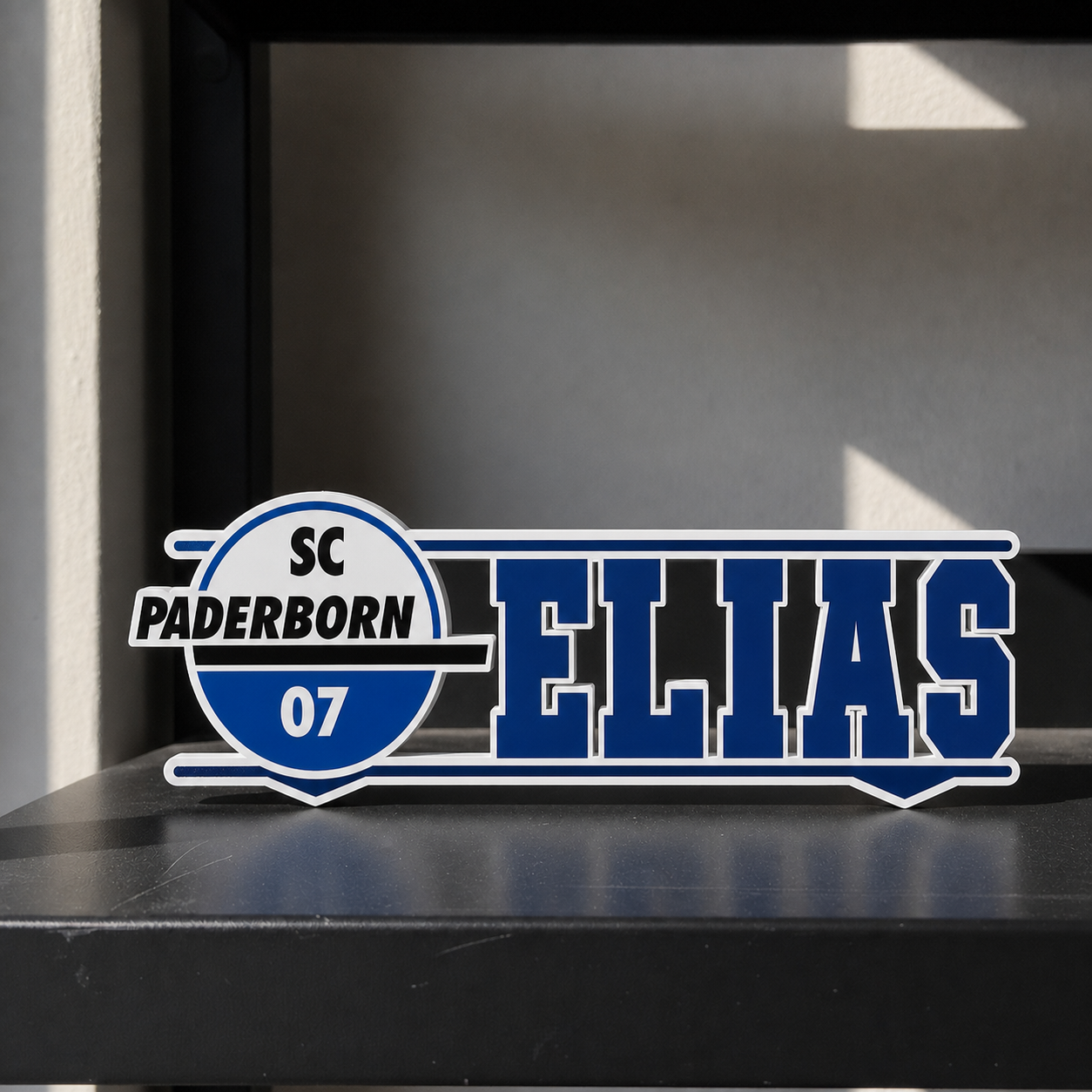 SC Paderborn 07 custom name sign