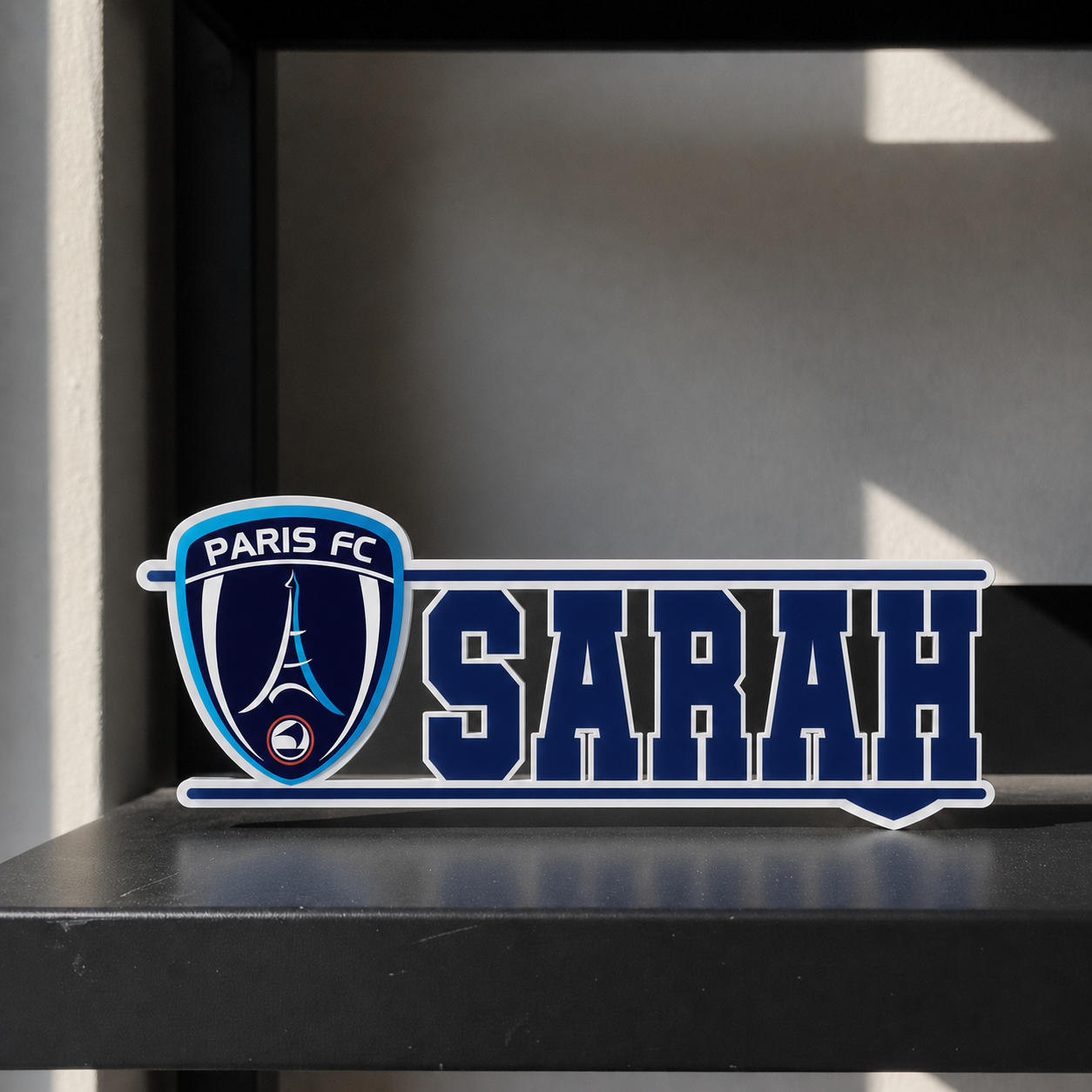 Paris FC custom name sign