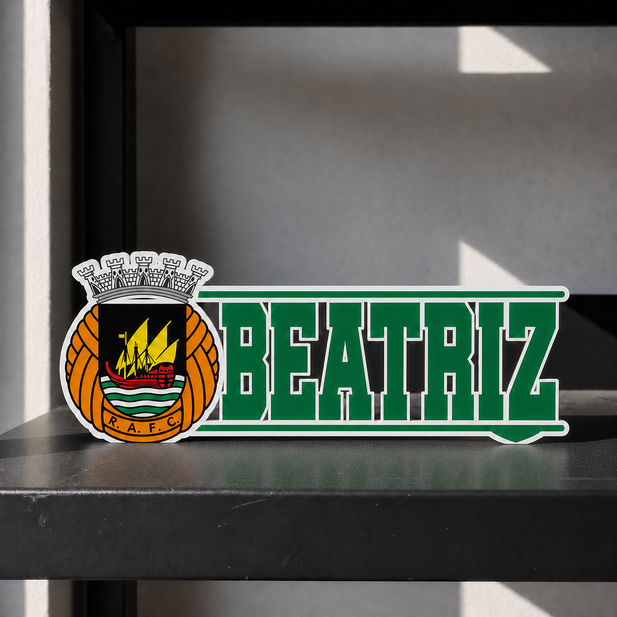 Rio Ave FC personalized name sign