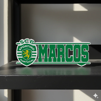Sporting CP personalized name sign
