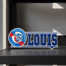 RC Strasbourg Alsace custom name sign