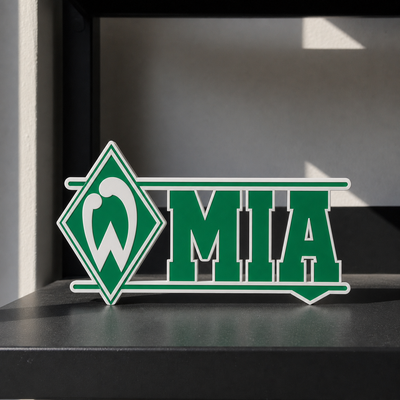 Werder Bremen custom name sign
